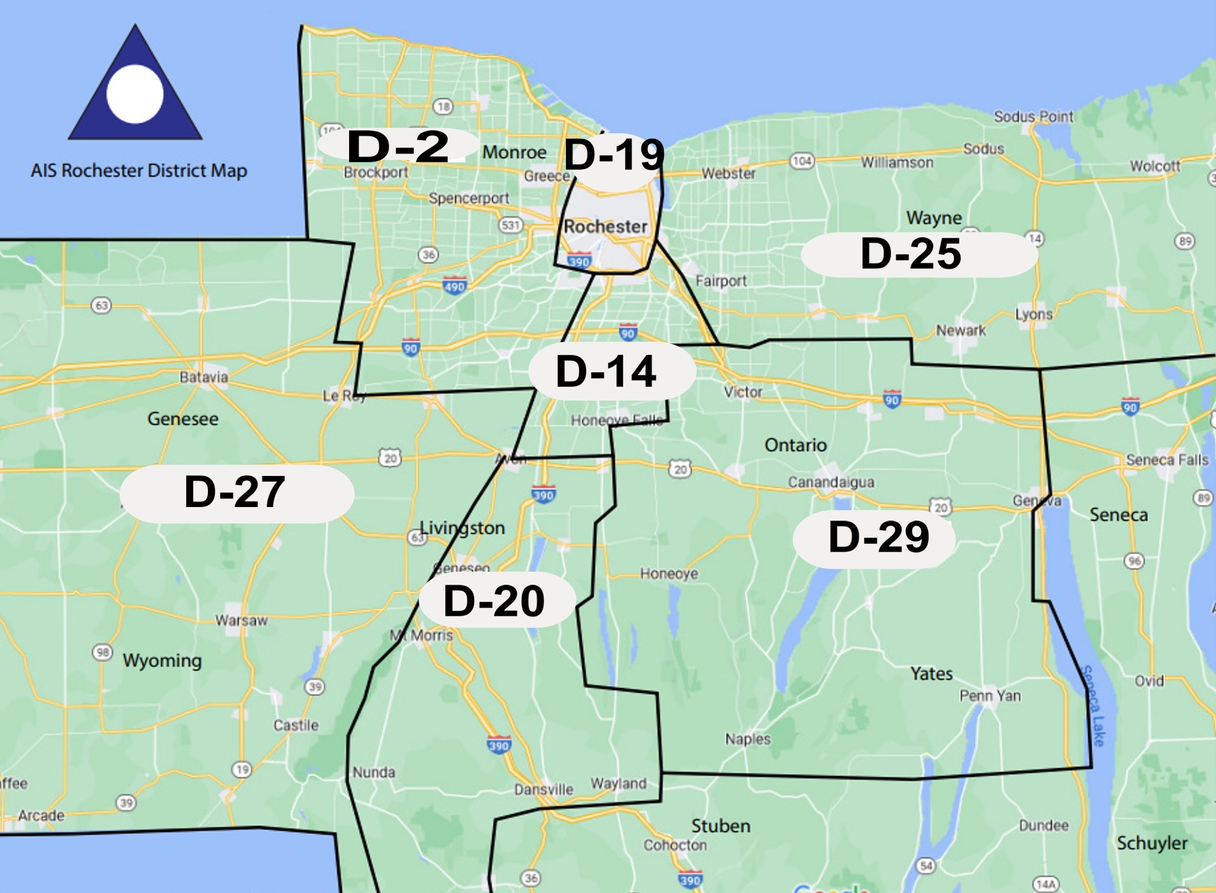 Districts Greater Rochester AlAnon